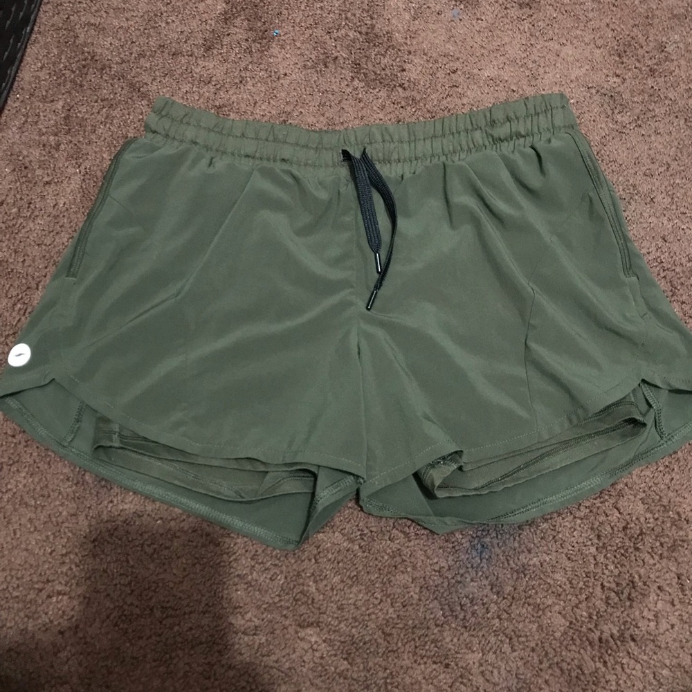 AVÍA workout shorts.